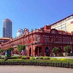 All that's left of a famous British department store, Cargills