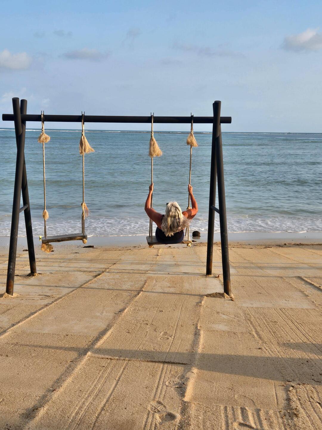Always finding swings.