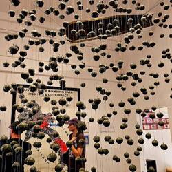 Ein solcher Bombenregen alle 8 min für 10 Jahre über Laos. Unvorstellbar.