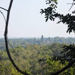 Angkor Wat as seen from the Phnom Bakheng Temple