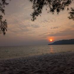 Sunset @ Sok San Beach
