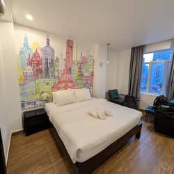 Our room @ Times Hotel at Bassac Lane