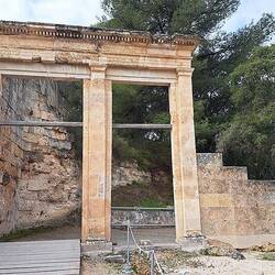 Eingang antikes Theater Epidauros