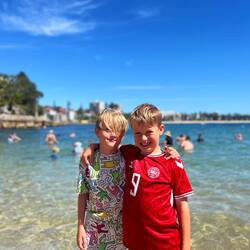 Søde drenge, der virkelig har leget igennem 🩵