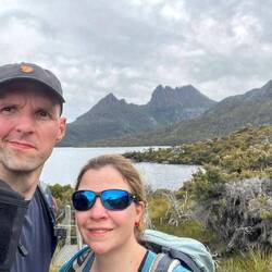 Gipfelfoto vergessen, daher hier von der Zielgeraden. Was zählt, ist eh die Erinnerung.