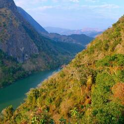 Blick in Richtung unserer Flussfahrt