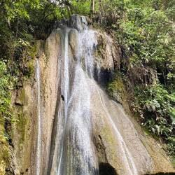 Ziel erreicht. Petra hat zumindest ihre Füsse gebadet