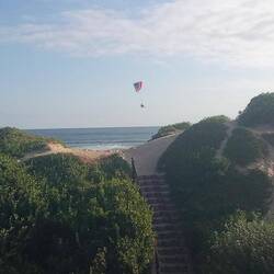 Before going out Saturday evening I popped across to Ruth, who lives opposite me right on the beach