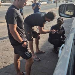 Reifendruck ablassen für besseren Grip im Sand