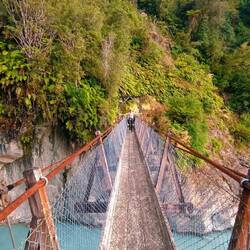 Callery Gorge swing bridge