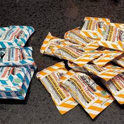 I may or may not have purchased a number of Fisherman Friends in flavors we can't get at home.