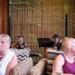 The live music during happy hour!