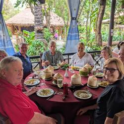 We enjoyed lunch with 'the other group'.