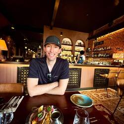 Dinner at India Today in down town New Plymouth