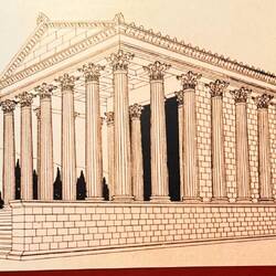 The Temple of Augustus in Barcelona has four Corinthian columns, preserved in a Gothic Quarter court