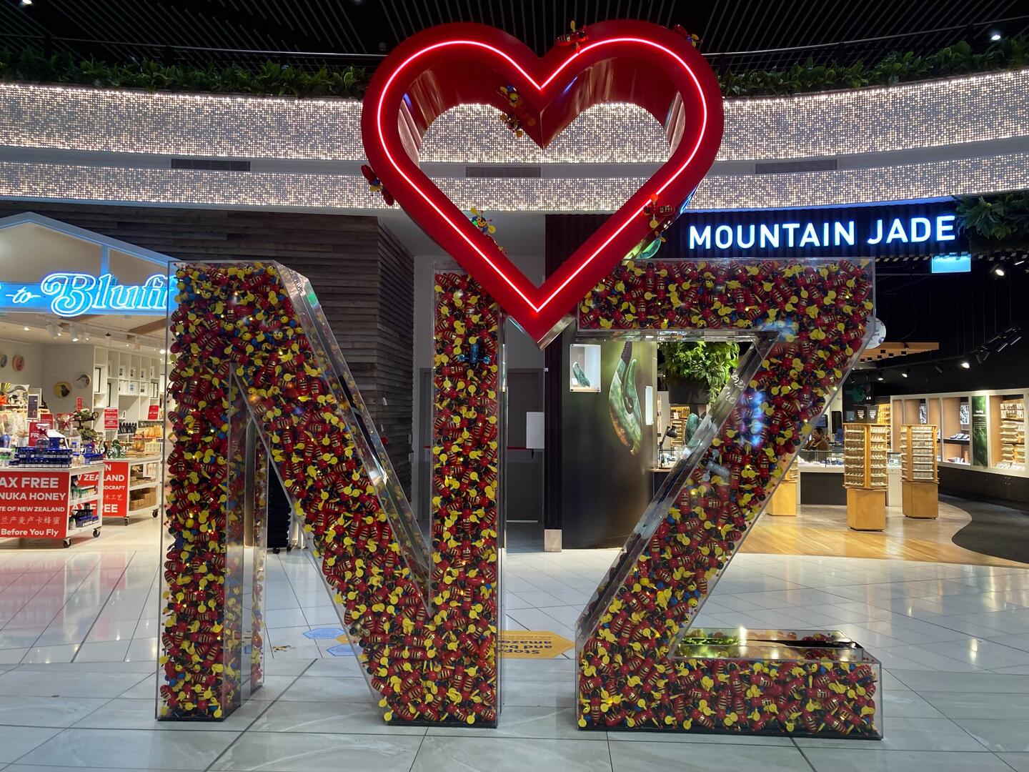 Ich bin in Neuseeland.