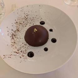 Dessert before and after