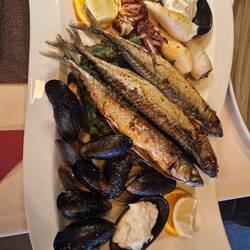 Die leckere Fischplatte