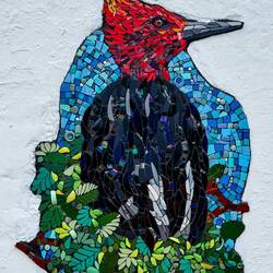 Mosaic mural — Ushuaia, Argentina.