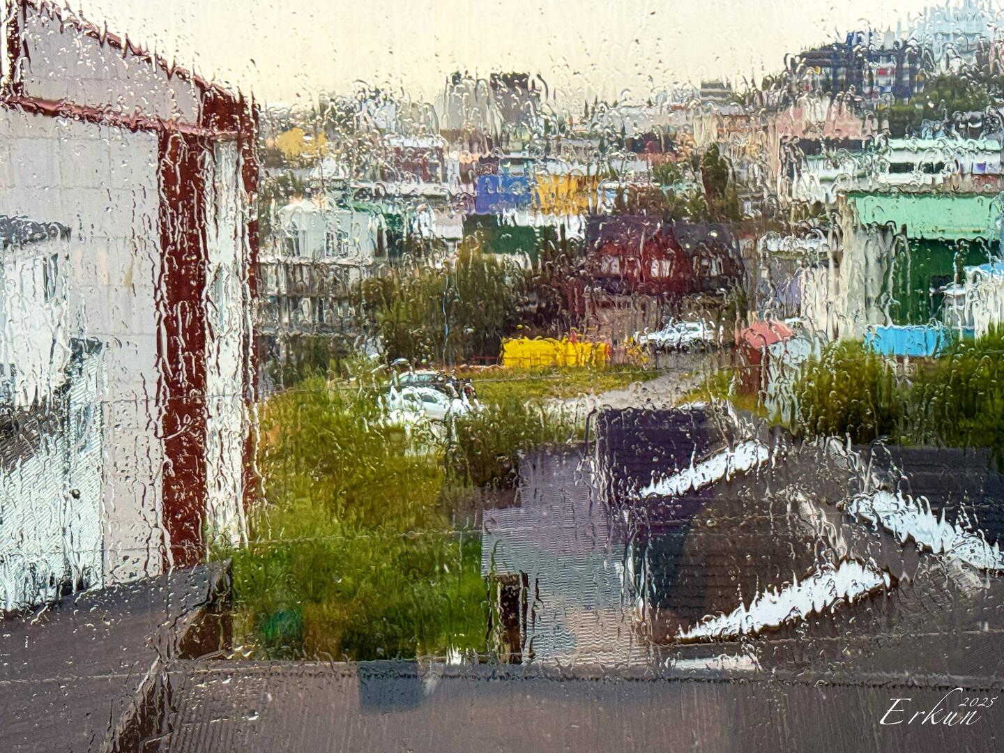 Still raining when we wake up ... but no snow — Ushuaia, Argentina.