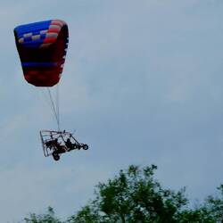 Gleitschirmfliegen mit Motor