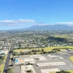 View from the top of the rock scramble. Reminded us a lot of Morro Bay or Cannon Beach!