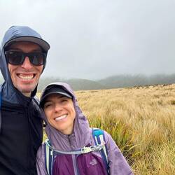 Got caught in the rain crossing the Ahukawakawa Swamp