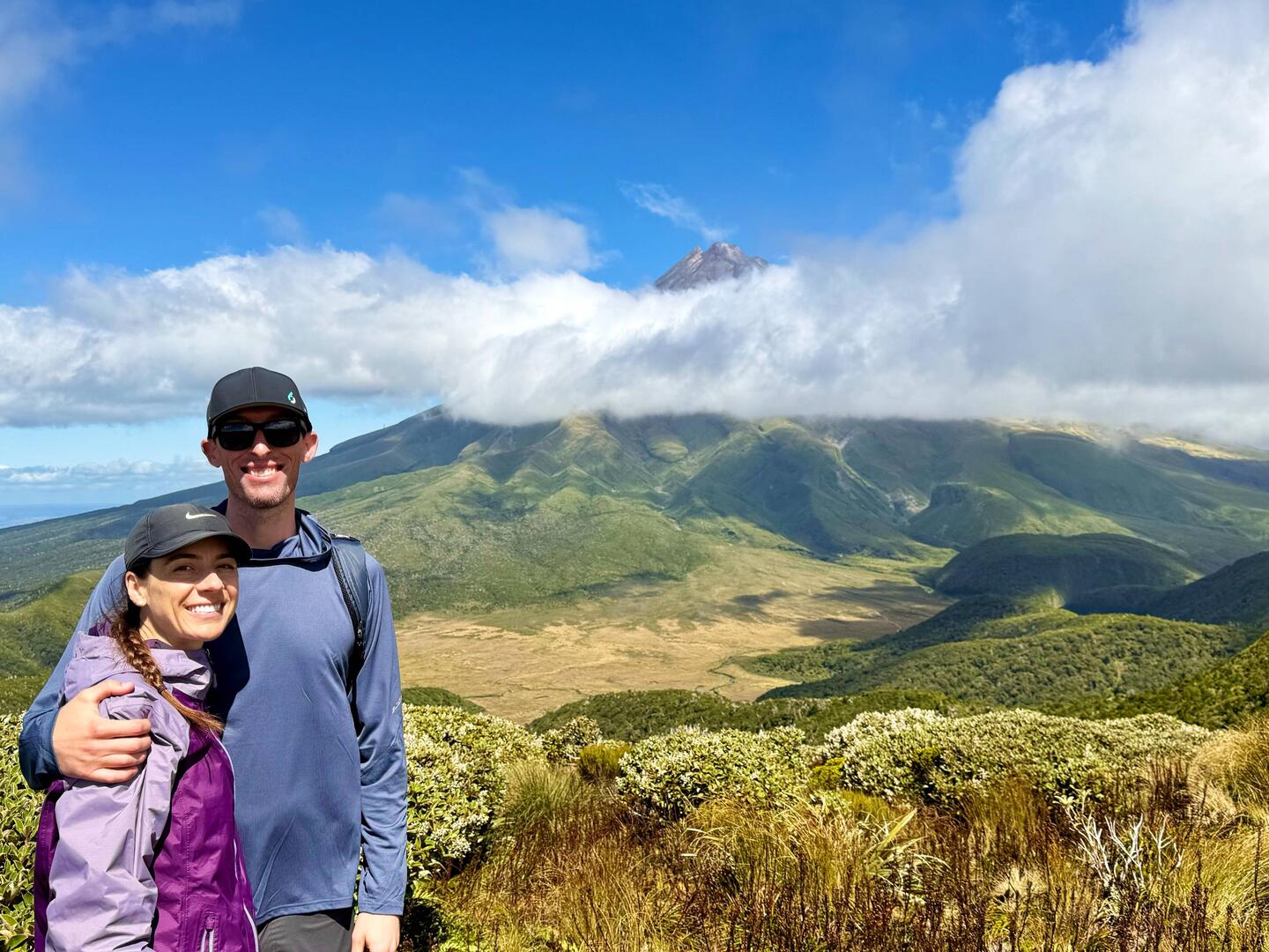 Mount Taranaki from the Pouakai Tarns