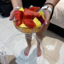 Frischi Frücht als Dessert ☺️🤤