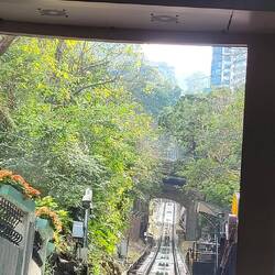 View from the tram