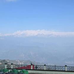 Mountain range in the distance