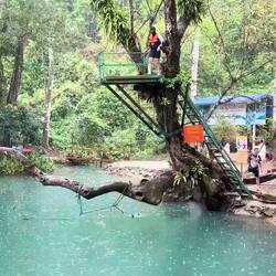 Der Jüngste musste dran glauben...