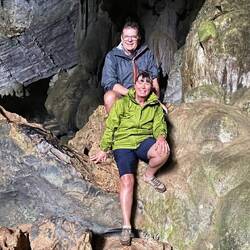 Tham Phu Kham Höhle erreicht!