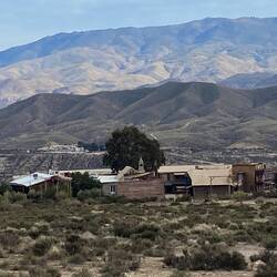 Blick auf die Westernstadt