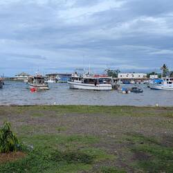 The main means of transport to and from Alotau