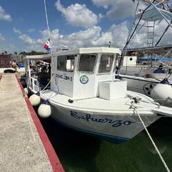 Unser Boot für die 2 Tage