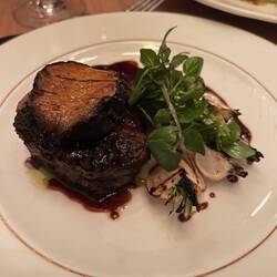 Abalone and tenderloin - salty