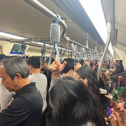 Die immer volle UBahn