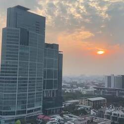 Der Blick aus unserem Zimmer