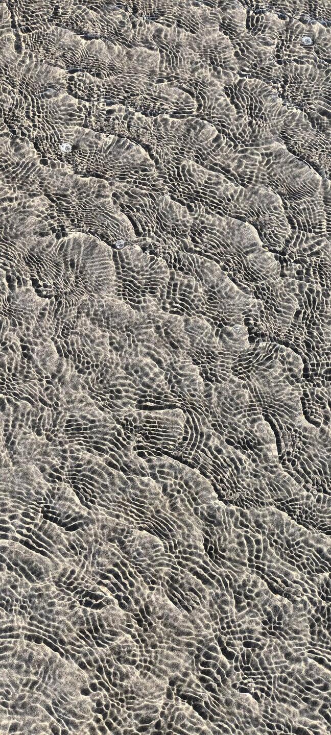 Lovely patterns in the sand