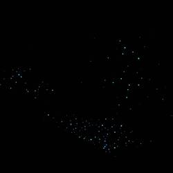 Turned the lights off for full glowworm effect