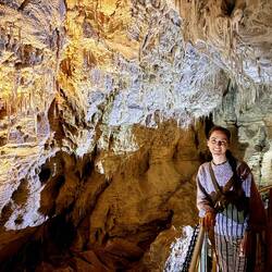 Lots of needle stalactites in this area