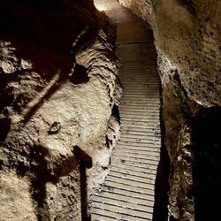 Part of the original walkway from early 1900's when tours started