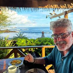 Final breakfast in Rapa Nui
