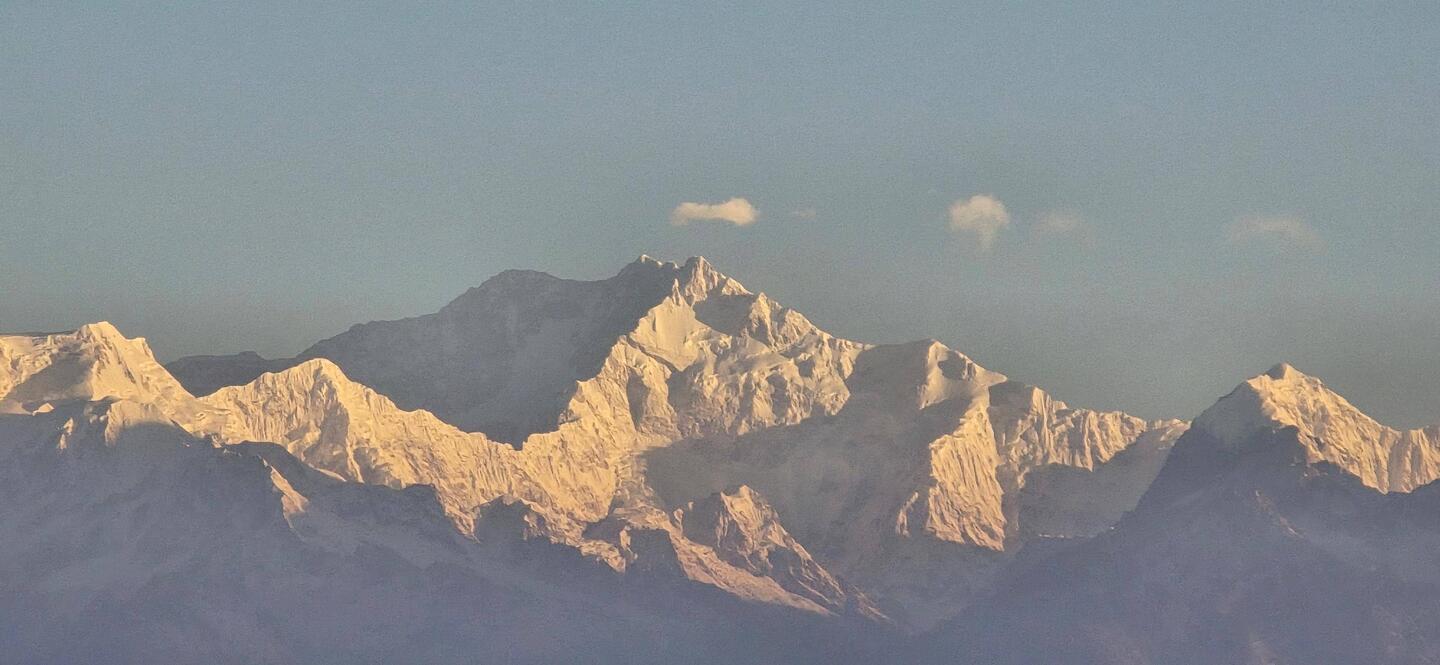 Sunrise on the mountain