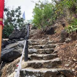 The start of the climb.
