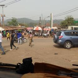 Abfahrt aus Kenema