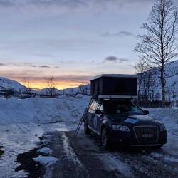 Schlafplatz für die Nacht