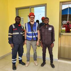 ...möchte man mir unbedingt die Technik zeigen