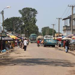 Es gibt manchmal kleinere Städte